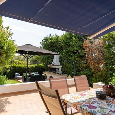 Beautiful Summer Villa In Chalkoutsi Khalkoutsion Bagian luar foto
