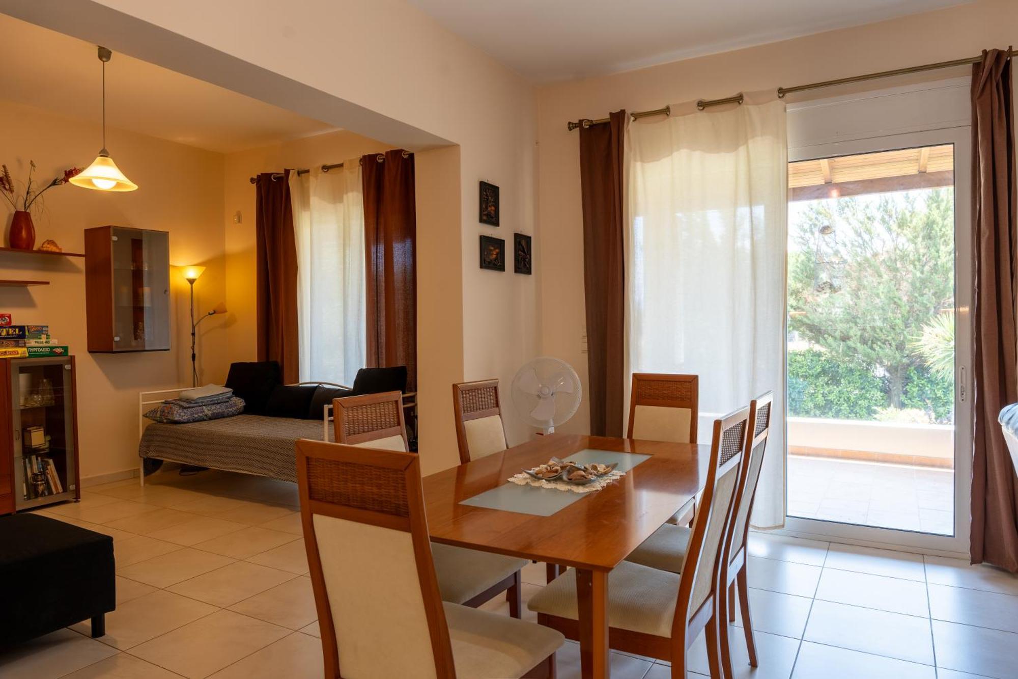 Beautiful Summer Villa In Chalkoutsi Khalkoutsion Bagian luar foto