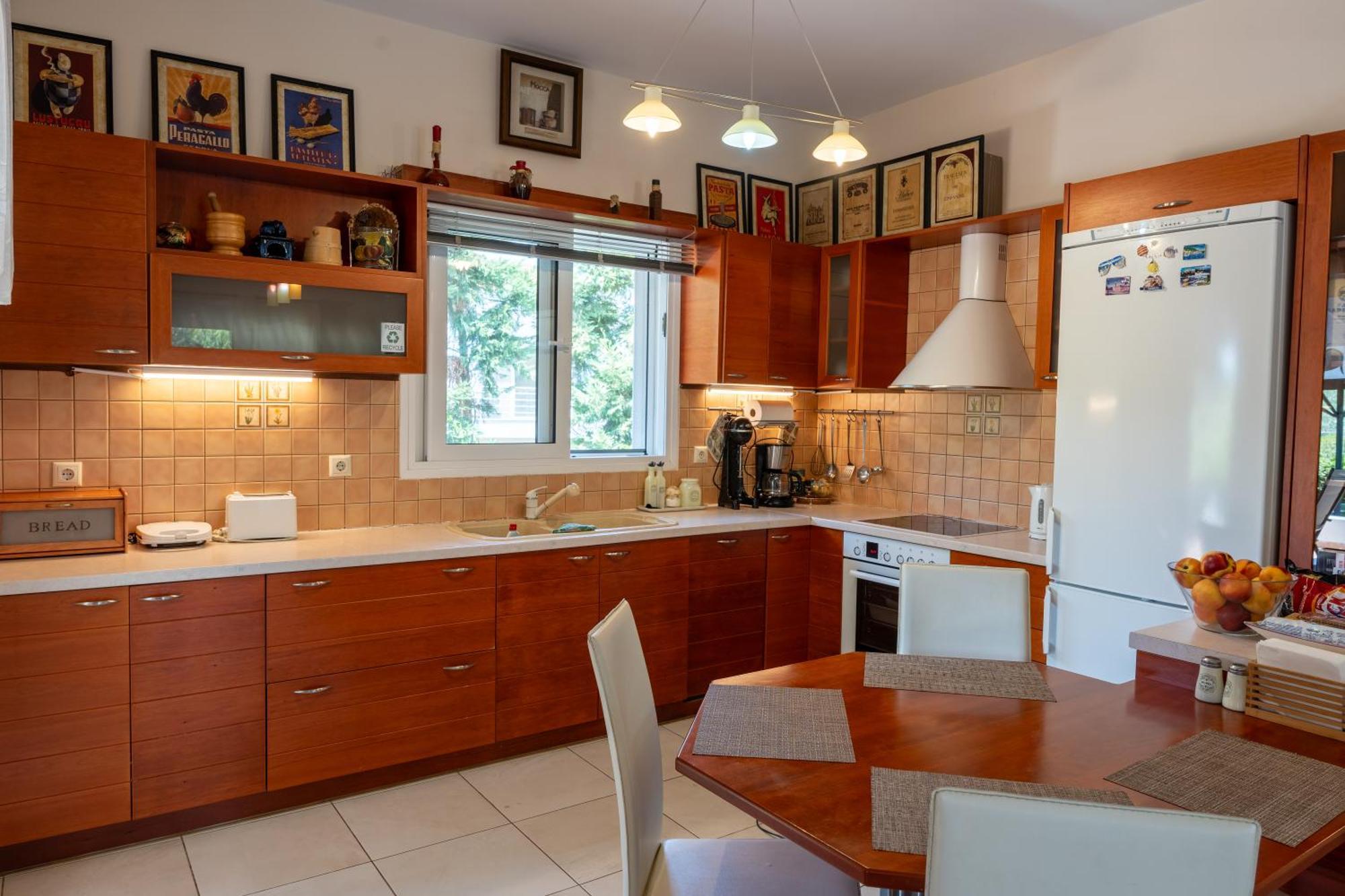 Beautiful Summer Villa In Chalkoutsi Khalkoutsion Bagian luar foto