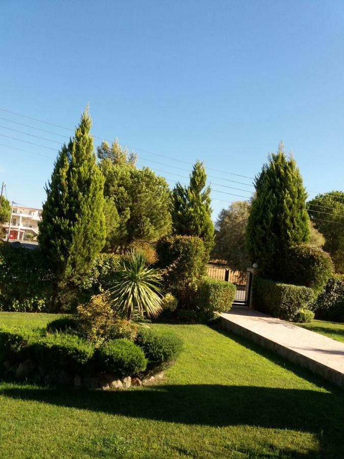 Beautiful Summer Villa In Chalkoutsi Khalkoutsion Bagian luar foto